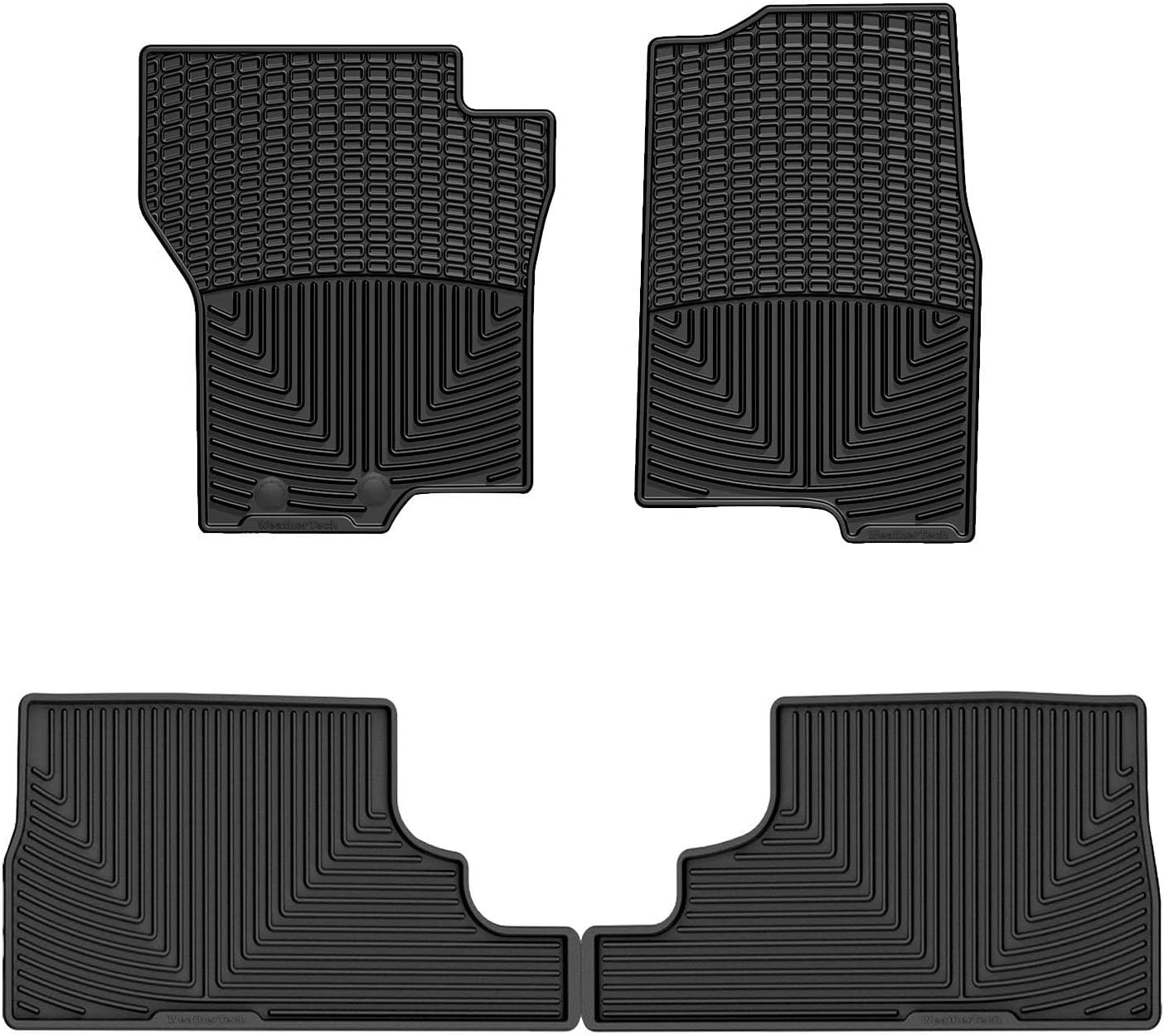 WeatherTech All-Weather Floor Mats for Lincoln Navigator, Expedition 1st & 2nd Row (W241TN-W431TN), Tan
