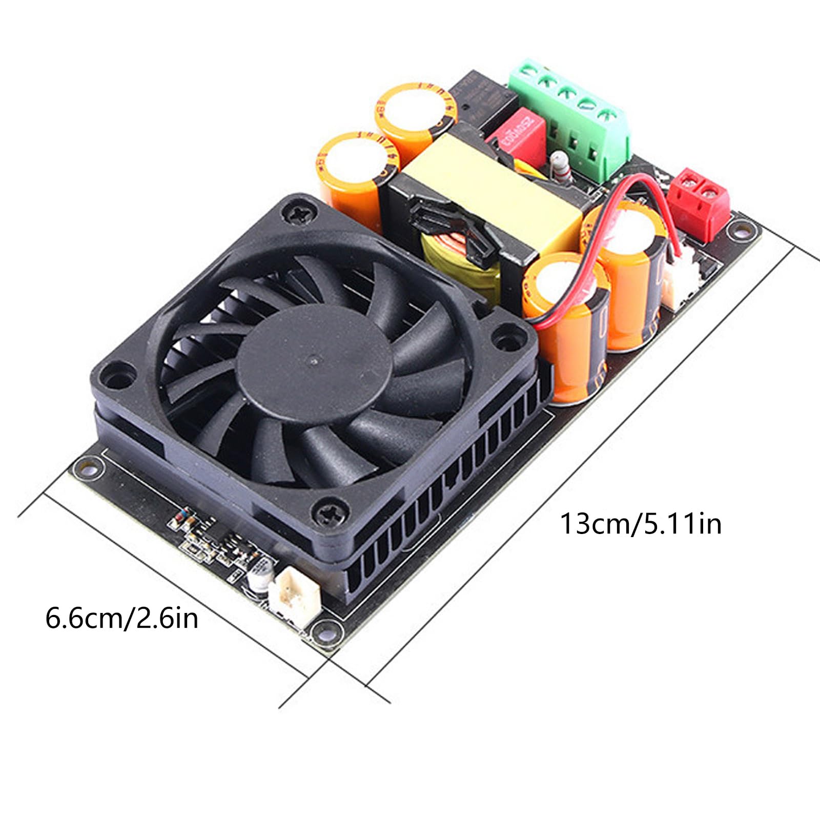 Efficienza 1000W Classe D Scheda Amplificatore Digitale per Suono in Qualsiasi Configurazione Adatto per Suono di Fase HiFi Subwoofer Amplificatore Modulo