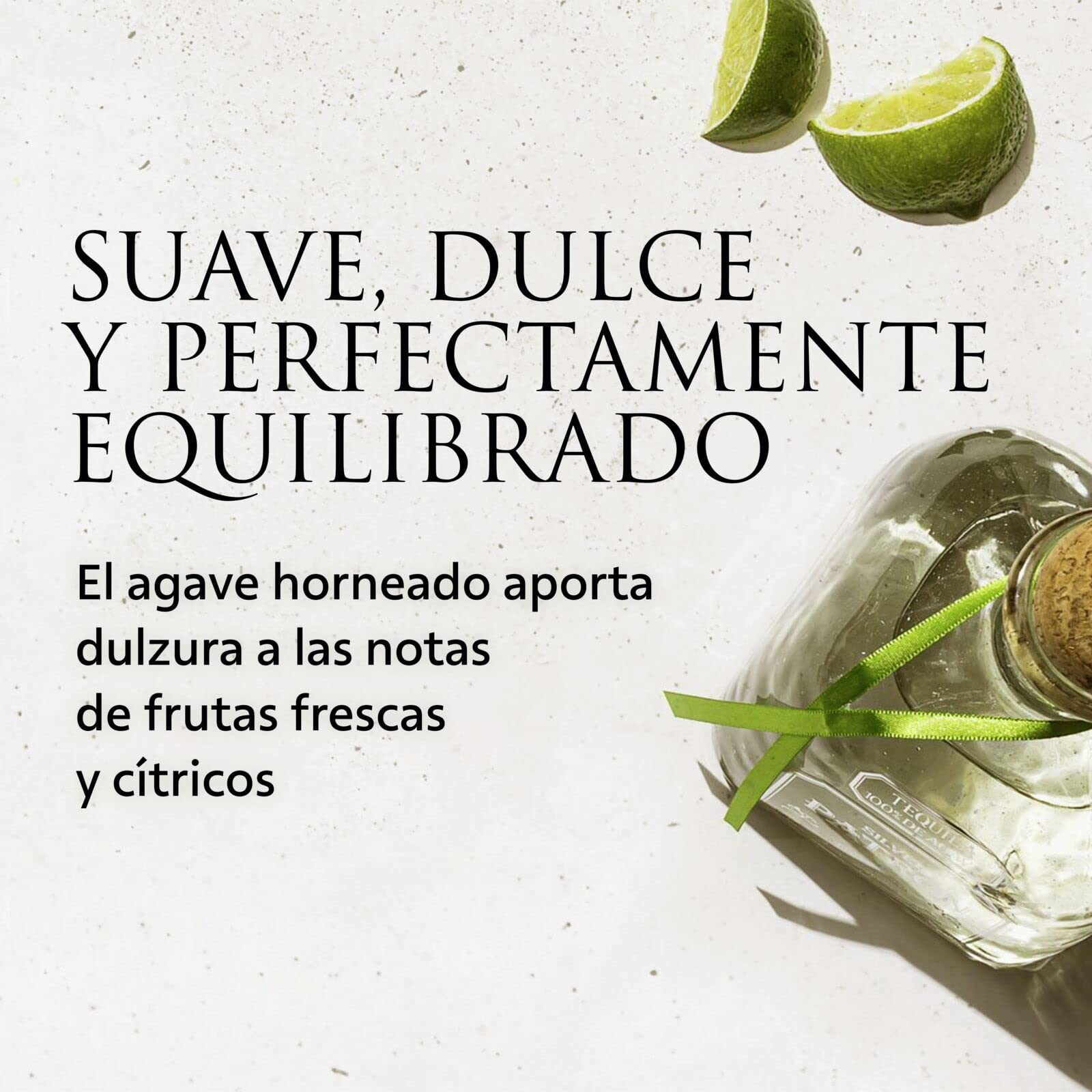 PATRÓN Silver Premium Tequila, 40 % vol., 70 cl / 700 ml, Tequila 100% de agave, elaborado artesanalmente en México, en pequeñas cantidades, con el mejor agave Azul Weber