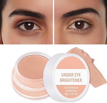 Under Eye Brightener - Concealers & Correctors, Full Coverage - Long-Lasting Colour Corrector for Dark Circles and Spots - Eye Colour Corrector Korean Makeup-Nude