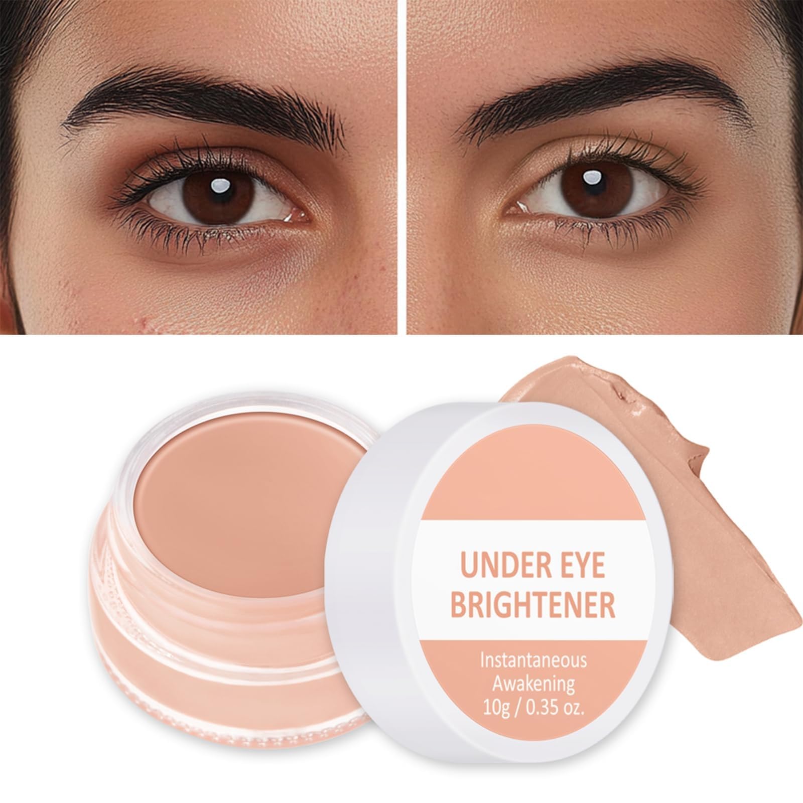Under Eye Brightener, Concealers & Correctors, Full Coverage, Long-Lasting Colour Corrector for Dark Circles and Spots - Image 4