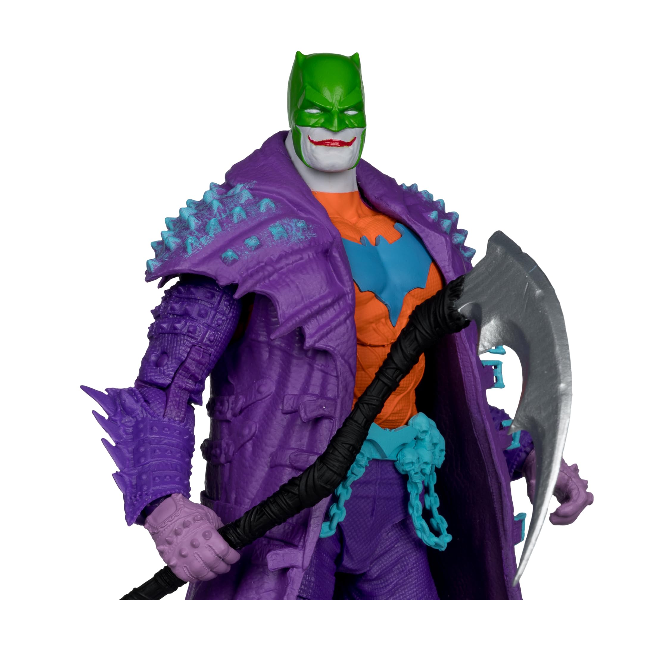 DC Multiverse Batman (Dark Nights: Death Metal) Jokeryzowana złota etykieta 18 cm figurka McFarlane Toys