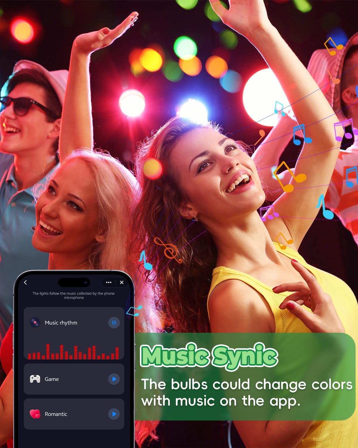 Upgraded Smart WiFi MR16 LED Bulbs Dimmable, RGBW MR16 LED Bulb Color Changing, GU5.3 Bi-pin Base, Multicolor CCT Tunable, Memory Function, Music Sync for 12V Low Voltage Spotlight 4-Pack