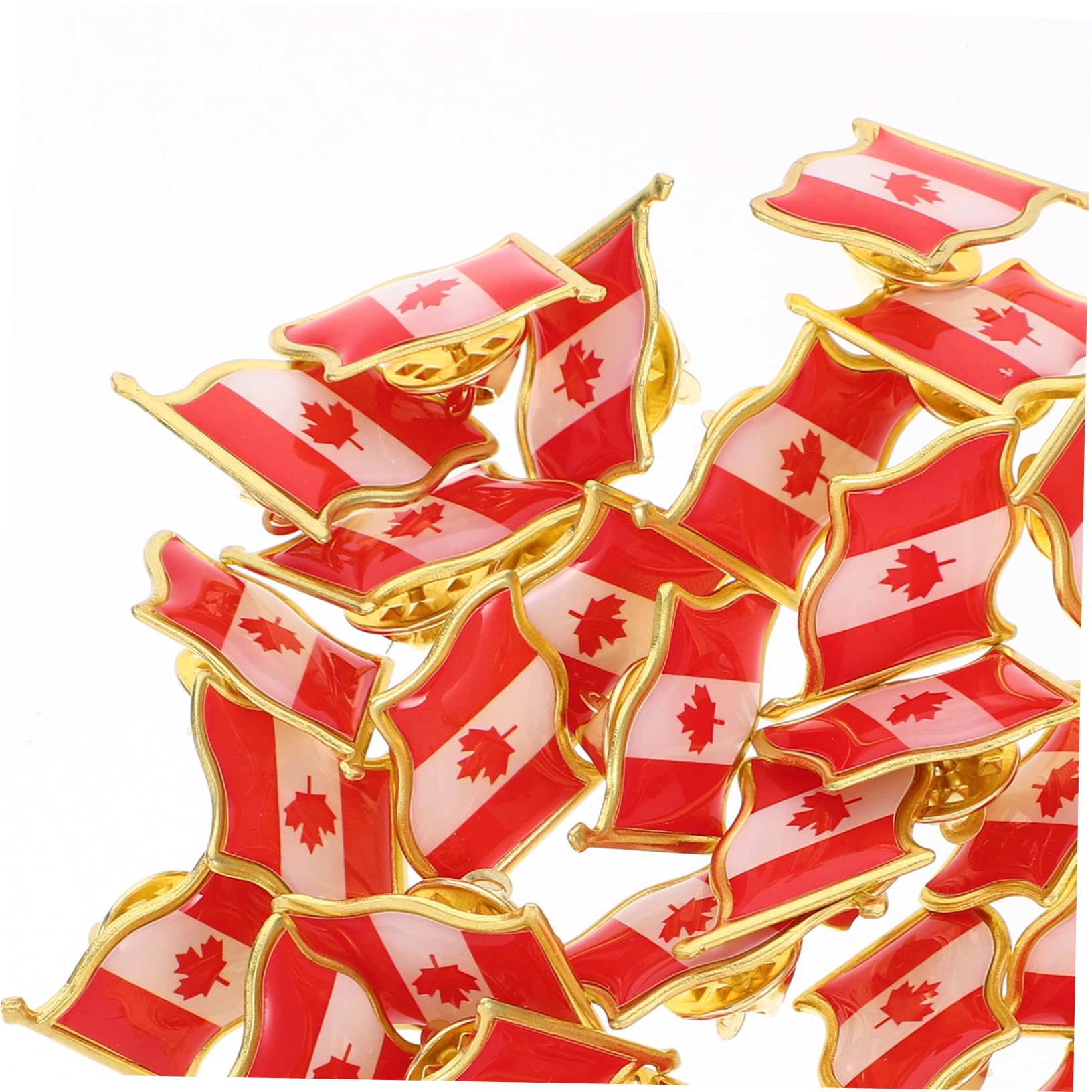 Beavorty 100 Pezzi Spille Canada Spille Decorative per Giacca Fermagli per Sciarpa Antiscivolo Accessori Unisex Robuste e Riutilizzabili