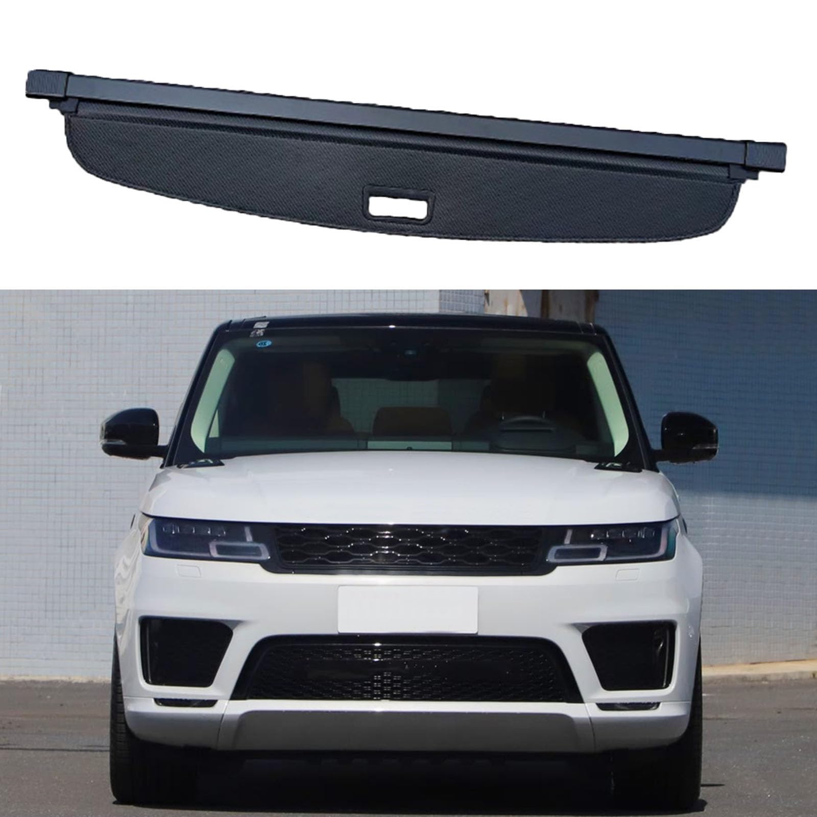 YYFYYDS Retractable Rear Trunk Parcel Shelf,Compatible with Land Rover Range Rover Sport 2014-2024,Car storage