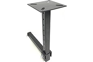 MaxxHaul Hitch Mount Vise Plate Holder for Tailgate TV Mount