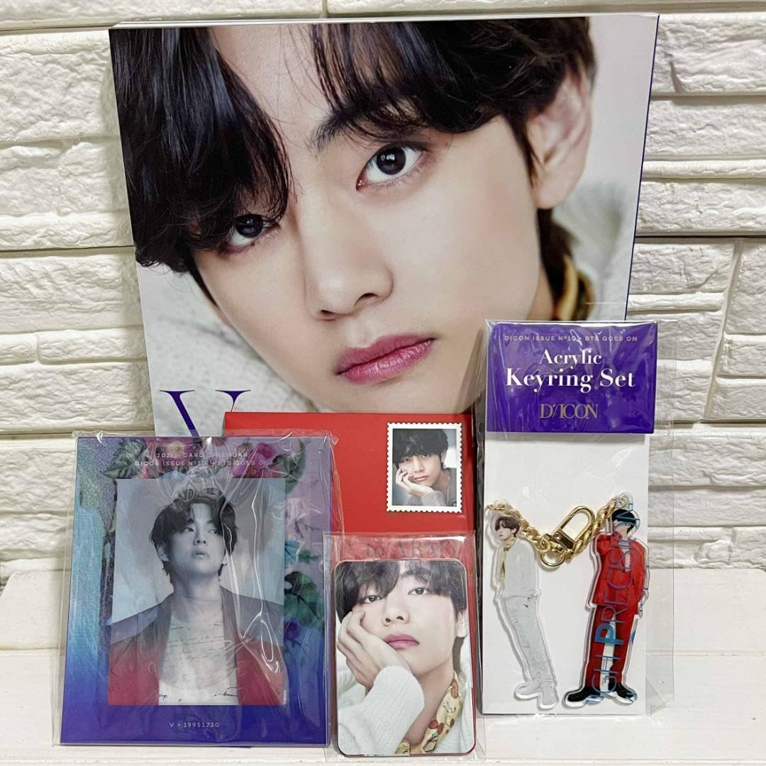 Amazon.co.jp: おまけ付 BTS V テテ DICON 写真集 フルセット 付属品