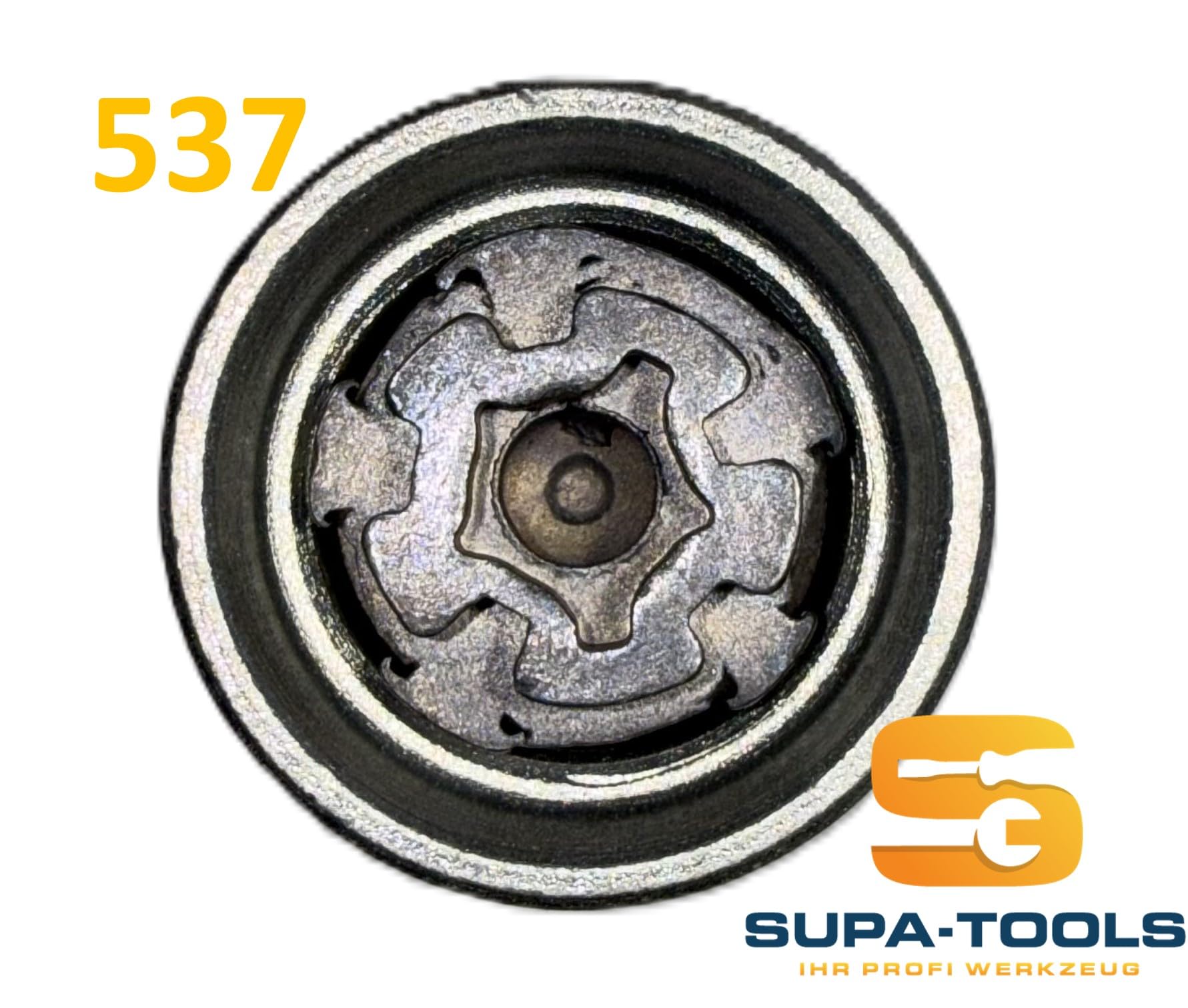 Supa-Tools Original VW OEM Felgenschloss 537 Code T für VW Nuss Felgenschlüssel Radsicherung
