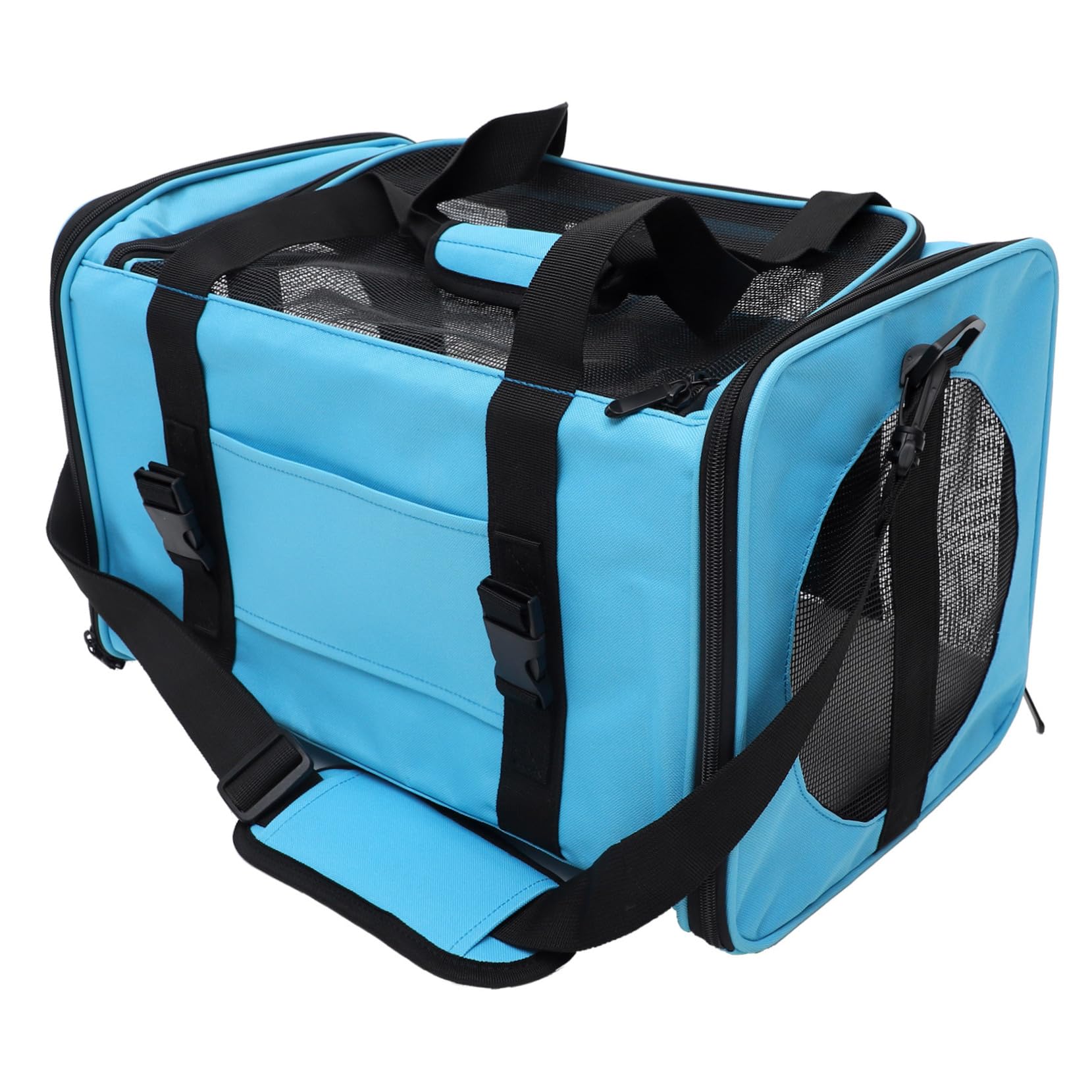 Sac de transport pour chat voyage portable grand filet ventilation aéré
