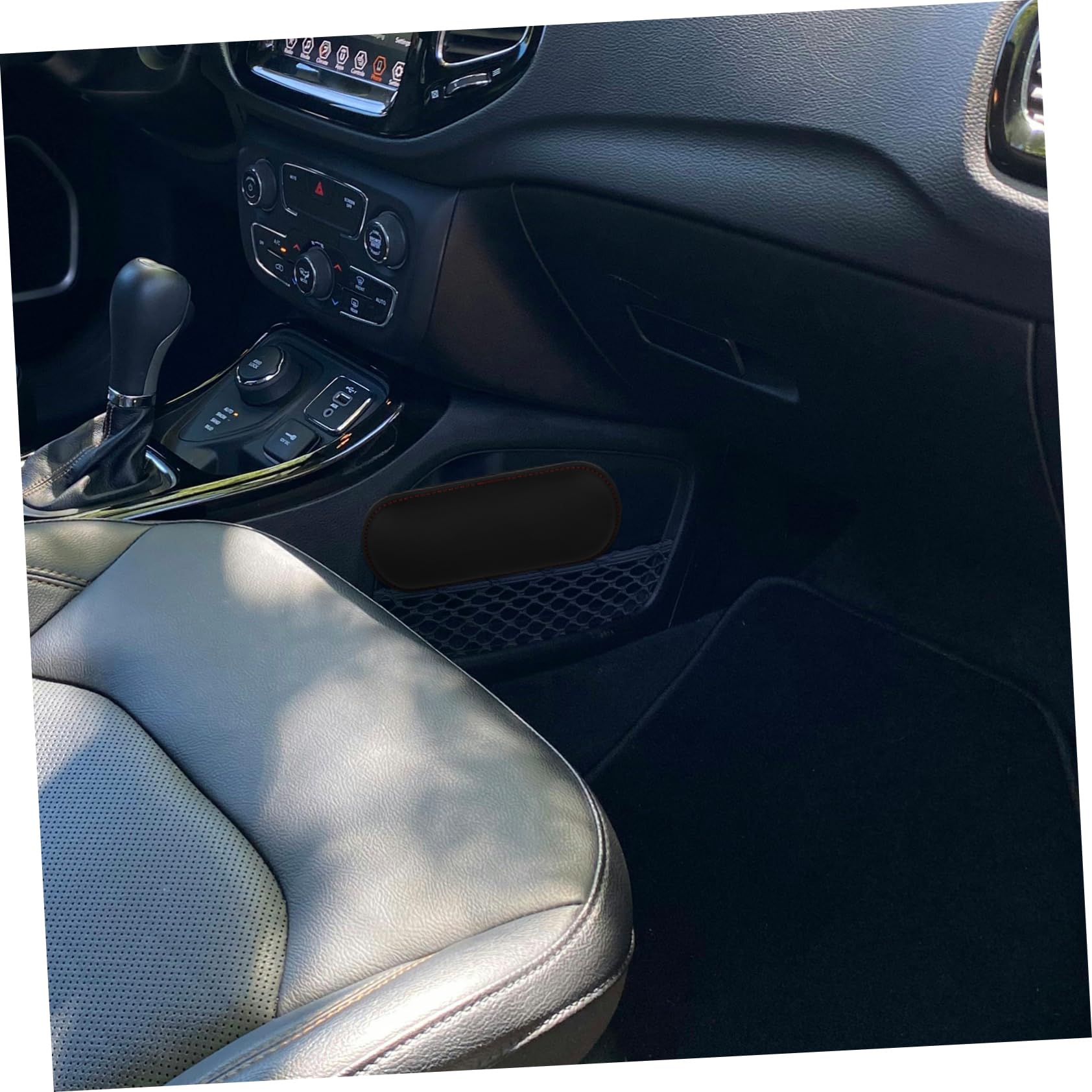 Bracciolo Universale Per Auto In Pelle PU E ABS – Modello Scorrevole A Doppio Strato Con Portaoggetti, Compatibile Con SEAT Arona E Altri (Verifica Montaggio) - 6