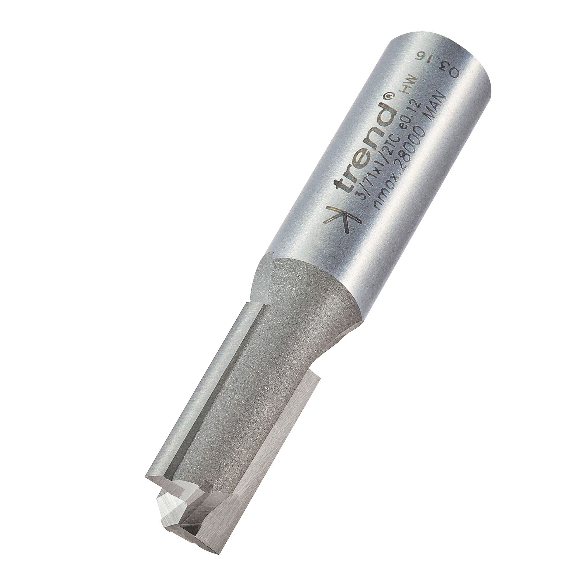 Trend Two Flute Cutter 12Mm Diameter Pk 1 3/71X1/2Tc