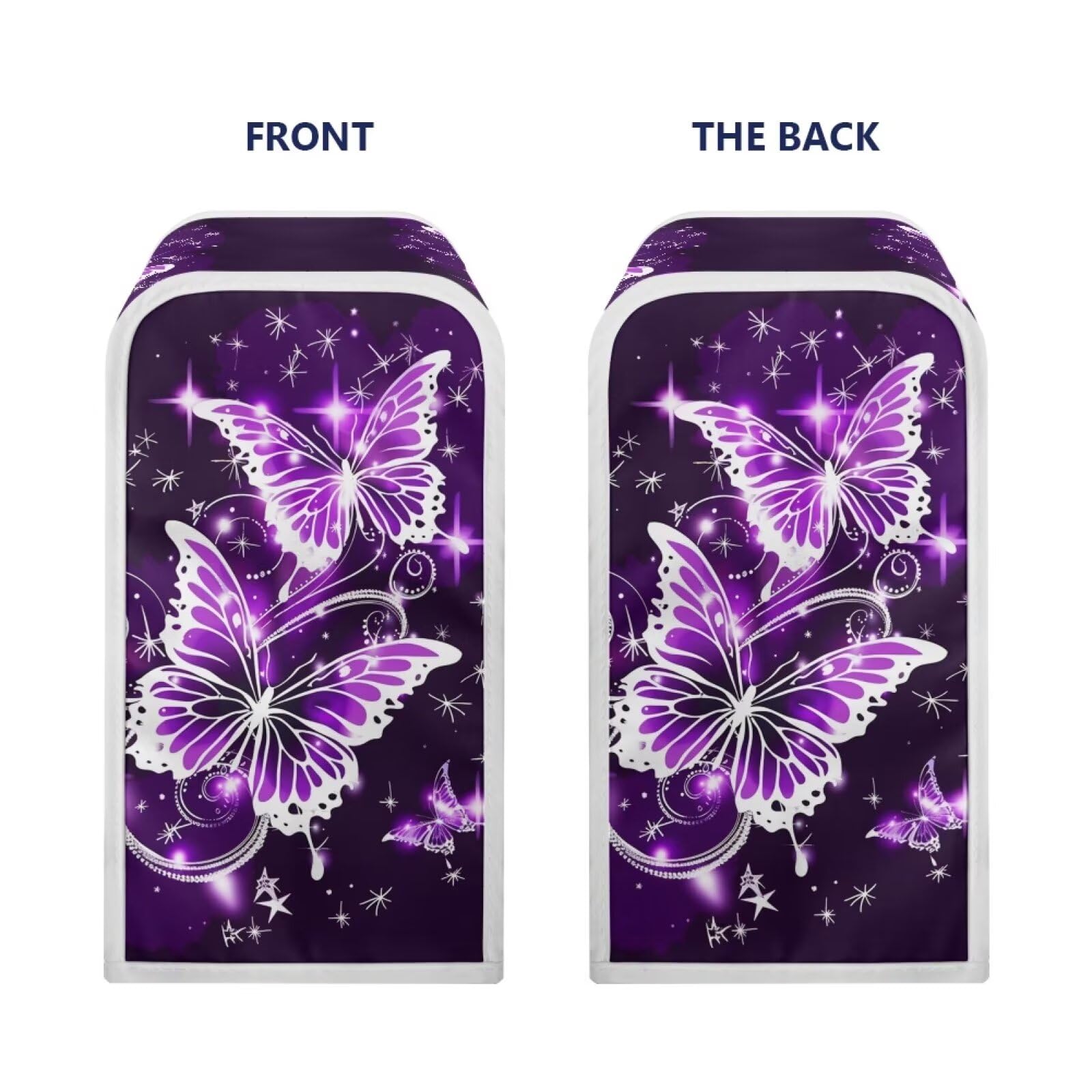 ZOUTAIRONG Sparkling Butterfly Electric Can Opener Dust Cover Can Opener Cover Kitchen Appliance Cover for Gifts Electric Can Opener Covers Home Decor Insulated