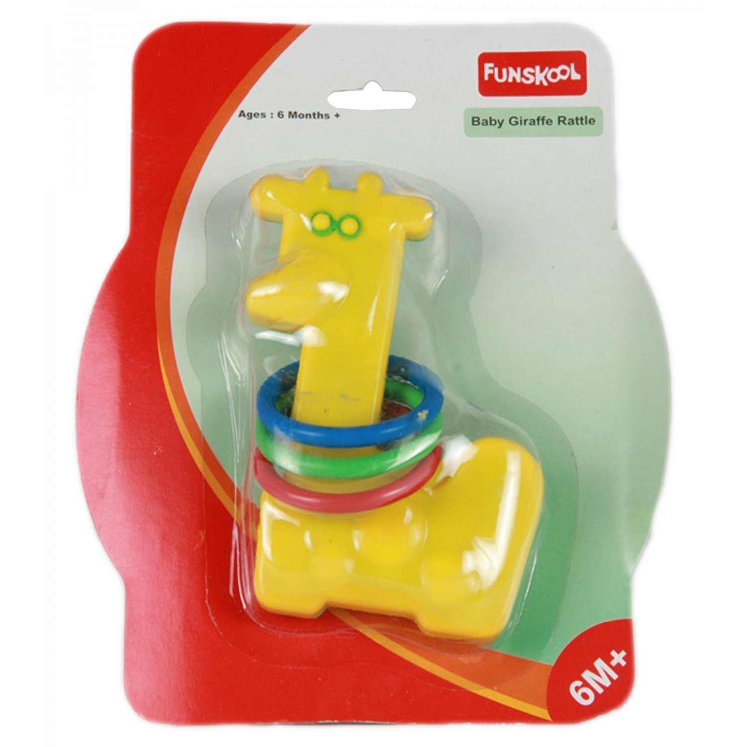 Funskool Baby Giraffe Rattle 6M+ Amazon.in Toys & Games