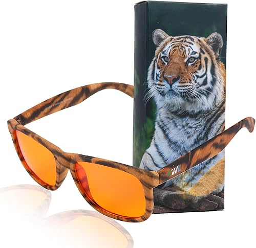 99.9% Blue Light Blocking Glasses Women & Men - Saves Your Eyes and the Animals