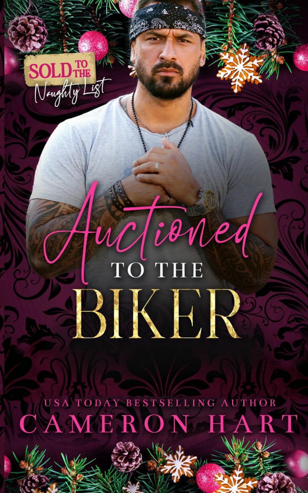 Auctioned to the Biker: A Daddy Dom/Curvy Girl Romance