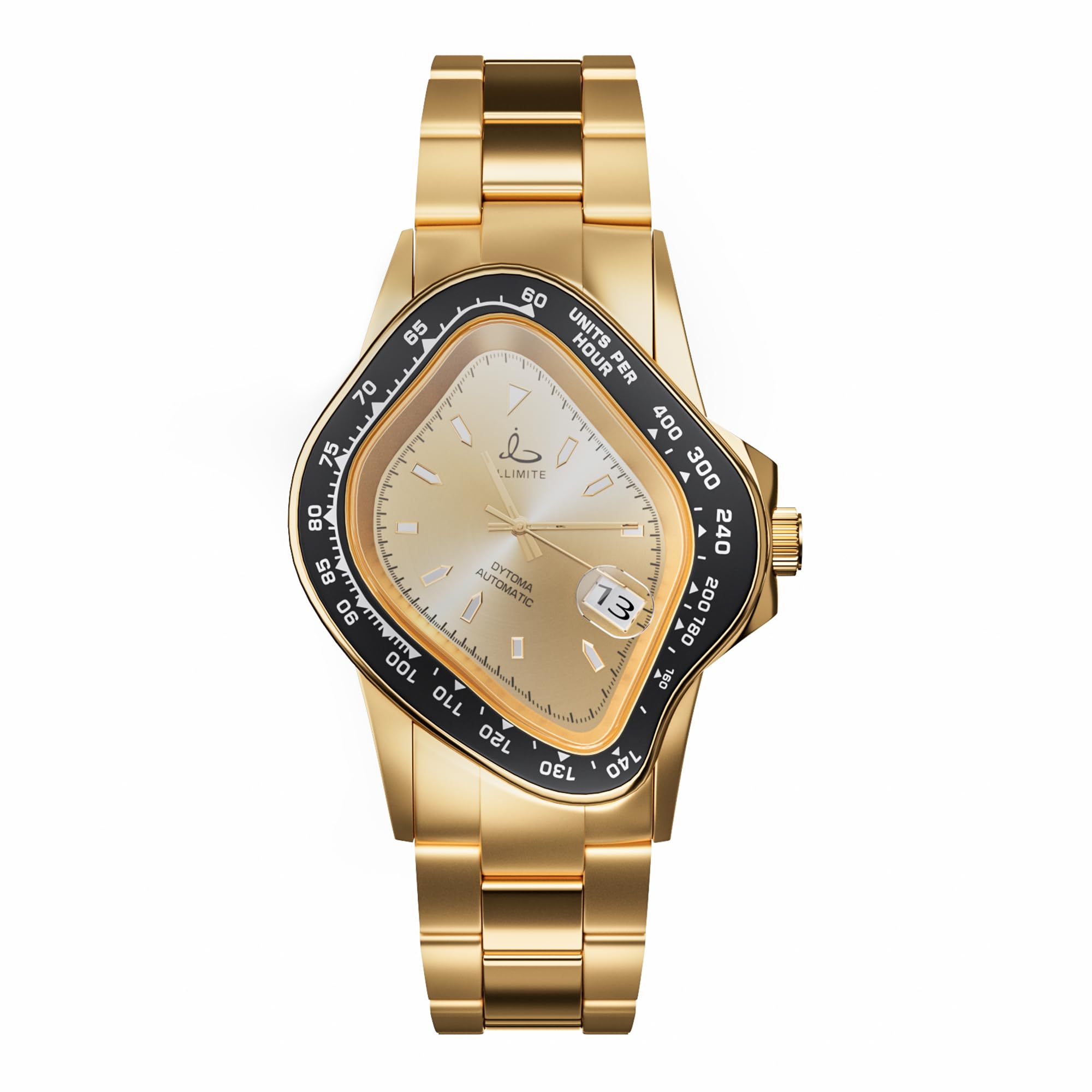 ILLIMITE Automatic Watches for Men Japanese Miyota 8215 Mechanical Movement Analog Luminous Self Winding Stainless Steel Wrist Watches DYTONA