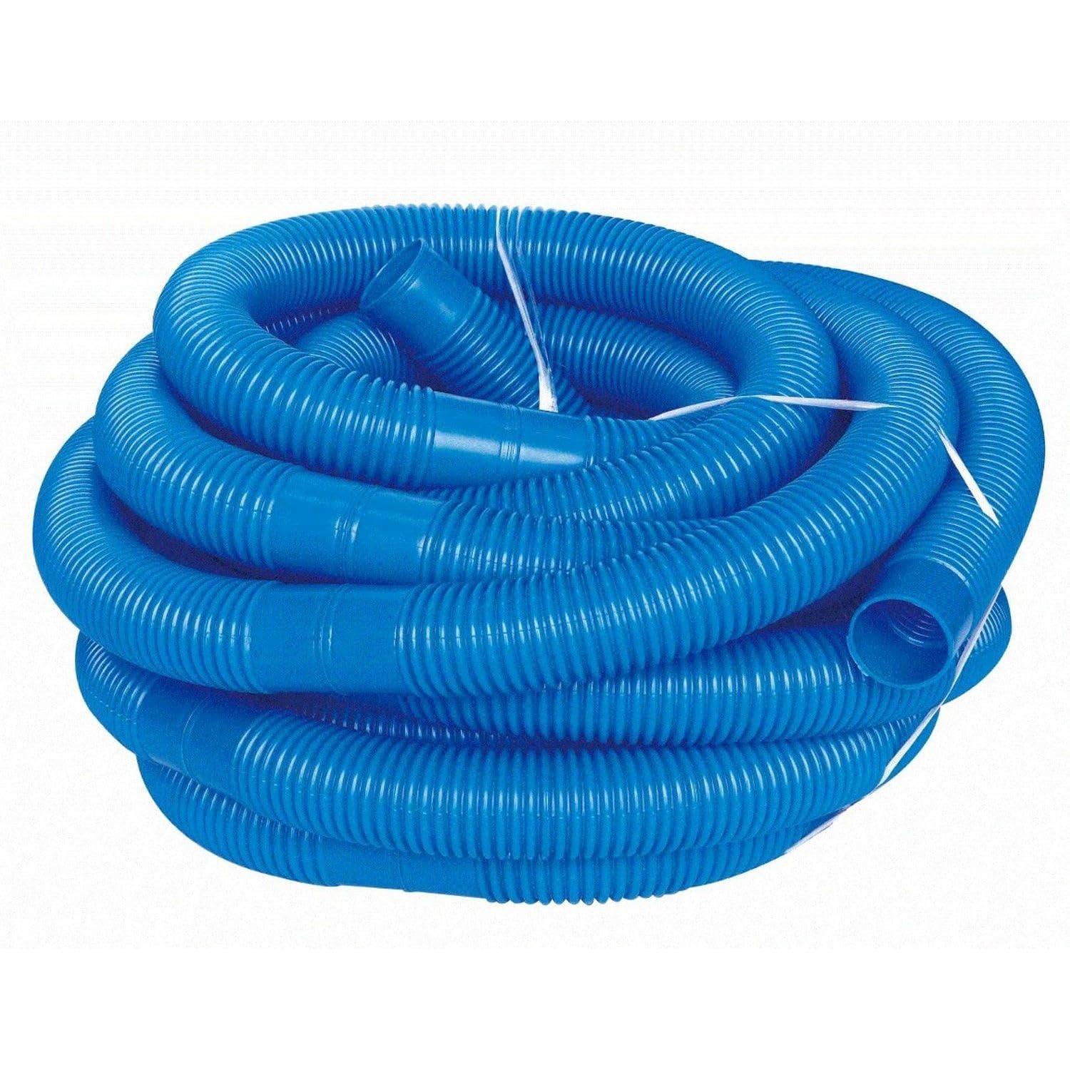 SPIDO -Tuyau Flottant Sécable 15 m - Diamètre 32 mm - Bleu - Flexible et Léger - Découpable pour Piscine