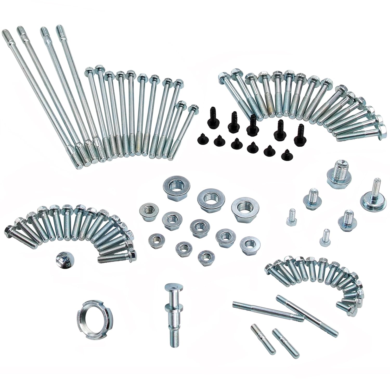 GY6 Engine Bolt Nut Set for 125cc 150cc 152QMI 157QMJ Scooter Motors Taotao Jonway Sunl