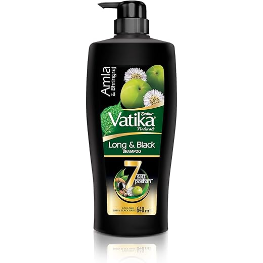 Dabur Vatika Black Shine Shampoo - 640ml