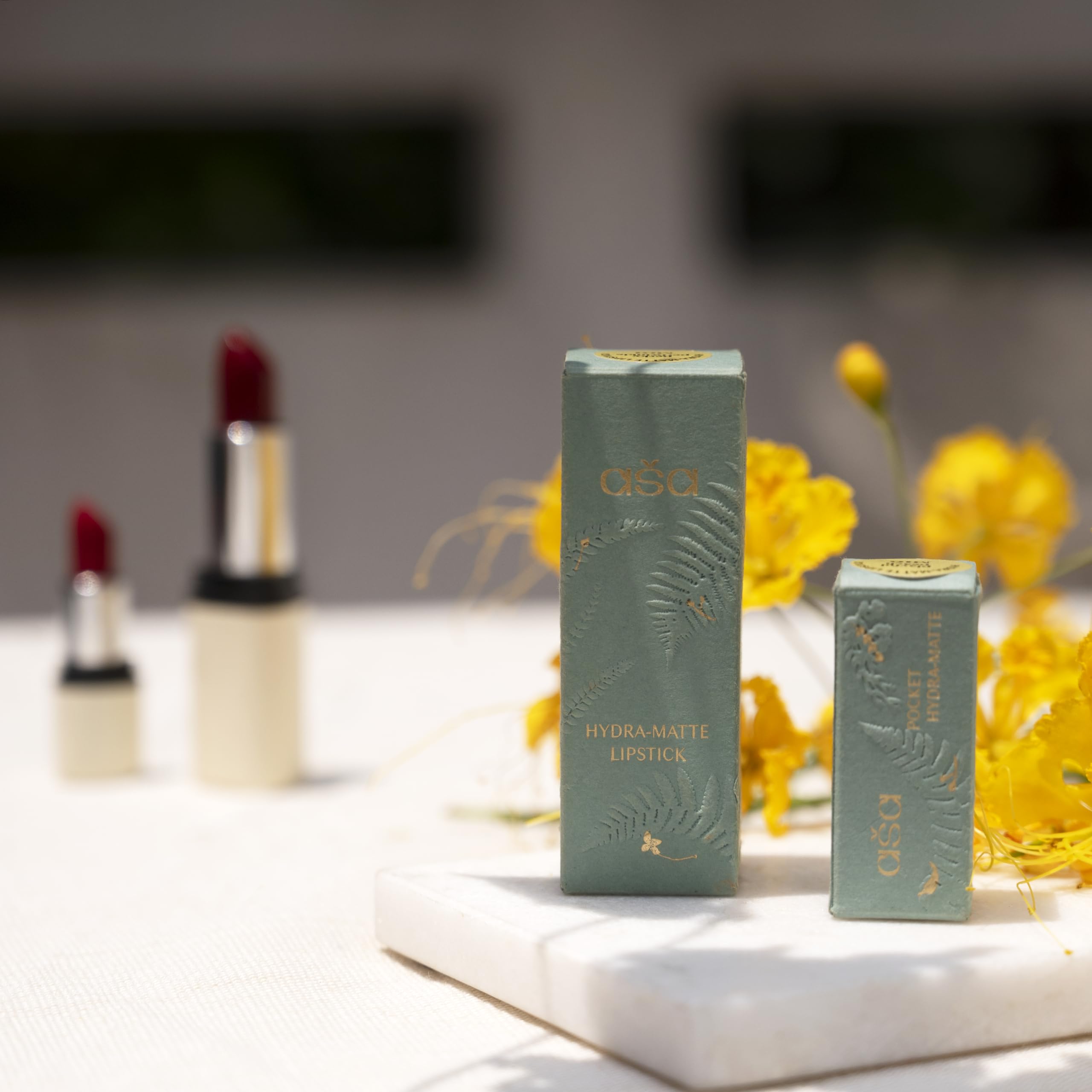 Buy asa Hydra Matte Lipstick For Women | Deep Mauve Purple Shade
