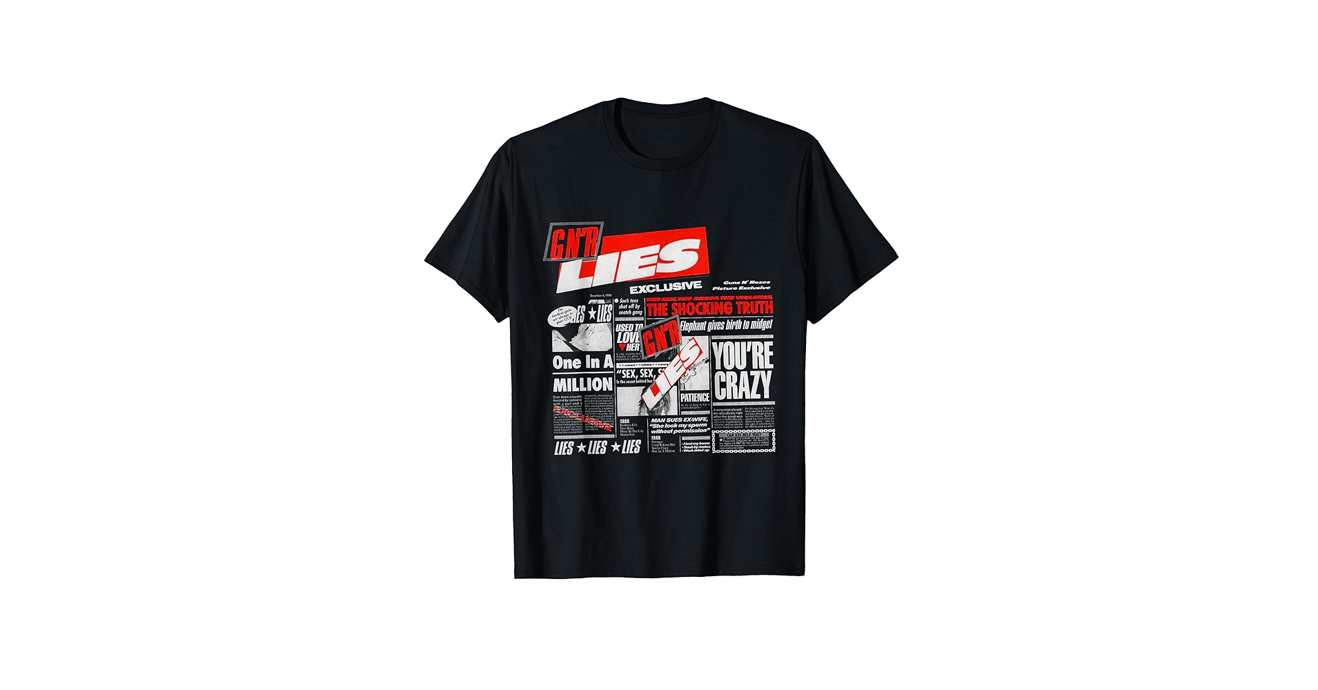 【ガンズ アンド ローゼズ・ GN'R LIES】 黒Ｔシャツ 楽天市場】ガンズ tシャツ liesの通販