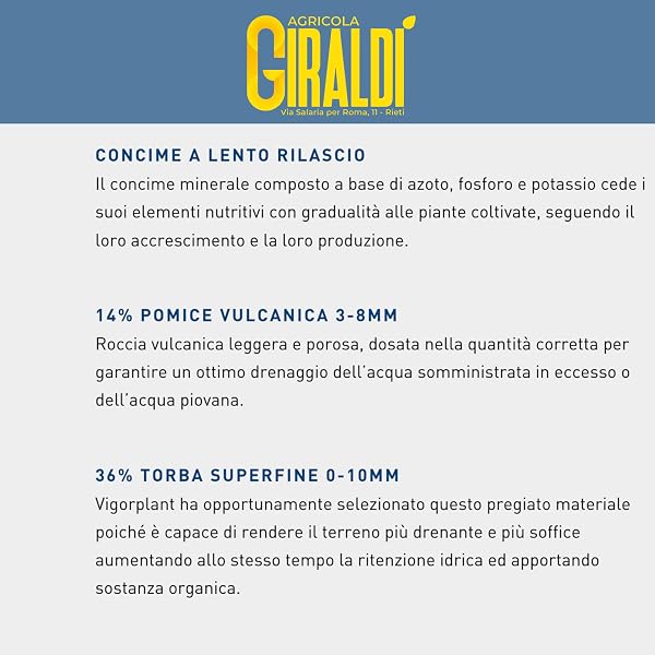 20 Litri di Terriccio Universale per Piante Verdi e Fiorite da Interno/Esterno con Torba Irlandese, Pomice, Granuli di Cocco e Concime a Lento Rilascio - Substrato Universale Drenante e Nutriente - 5