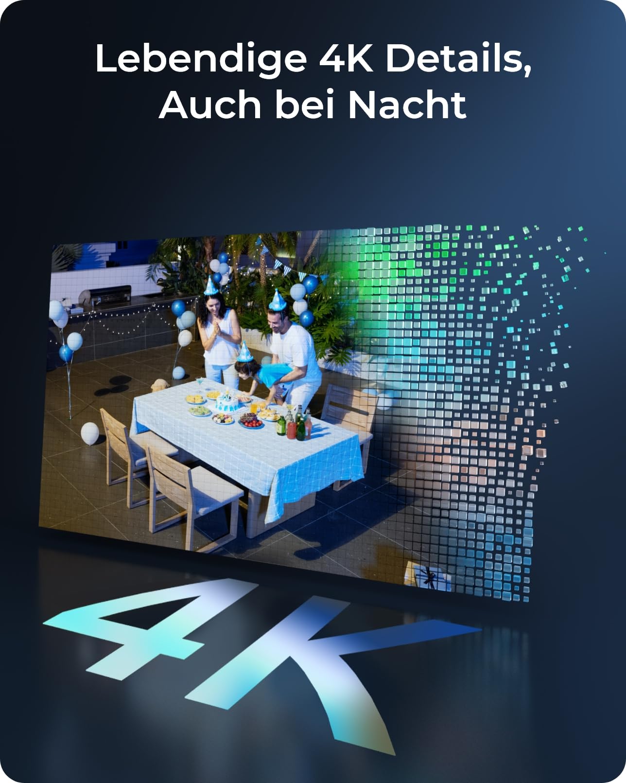 Reolink 4K Überwachungskamera Aussen Akku Set mit Home Hub, Farbnachtsicht | Zentrale Verwaltung & Lokaler Speicher, Ohne ABO, Bank-Level-Verschlüsselung, 2.4/5GHz WLAN, Argus 3 Ultra 2-Kamera-Set