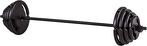 Vista 9 de The Step Fitness Adjustable Dumbbell Set or Barbell Weight Set, 35-60 lbs, with Collars, and Weights