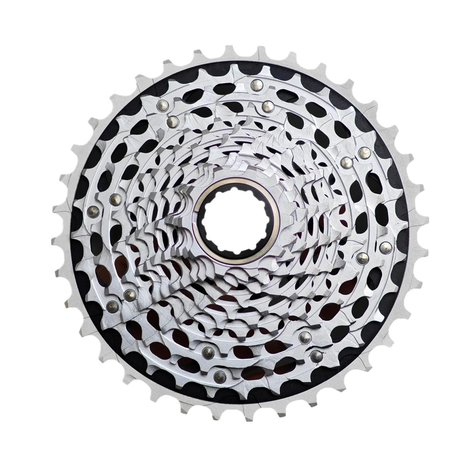 Genérico Compatible con Casete de Carretera SRAM de 12 velocidades | Pieza de repuesto de volante de inercia de ciclismo ultraligera integrada CNC