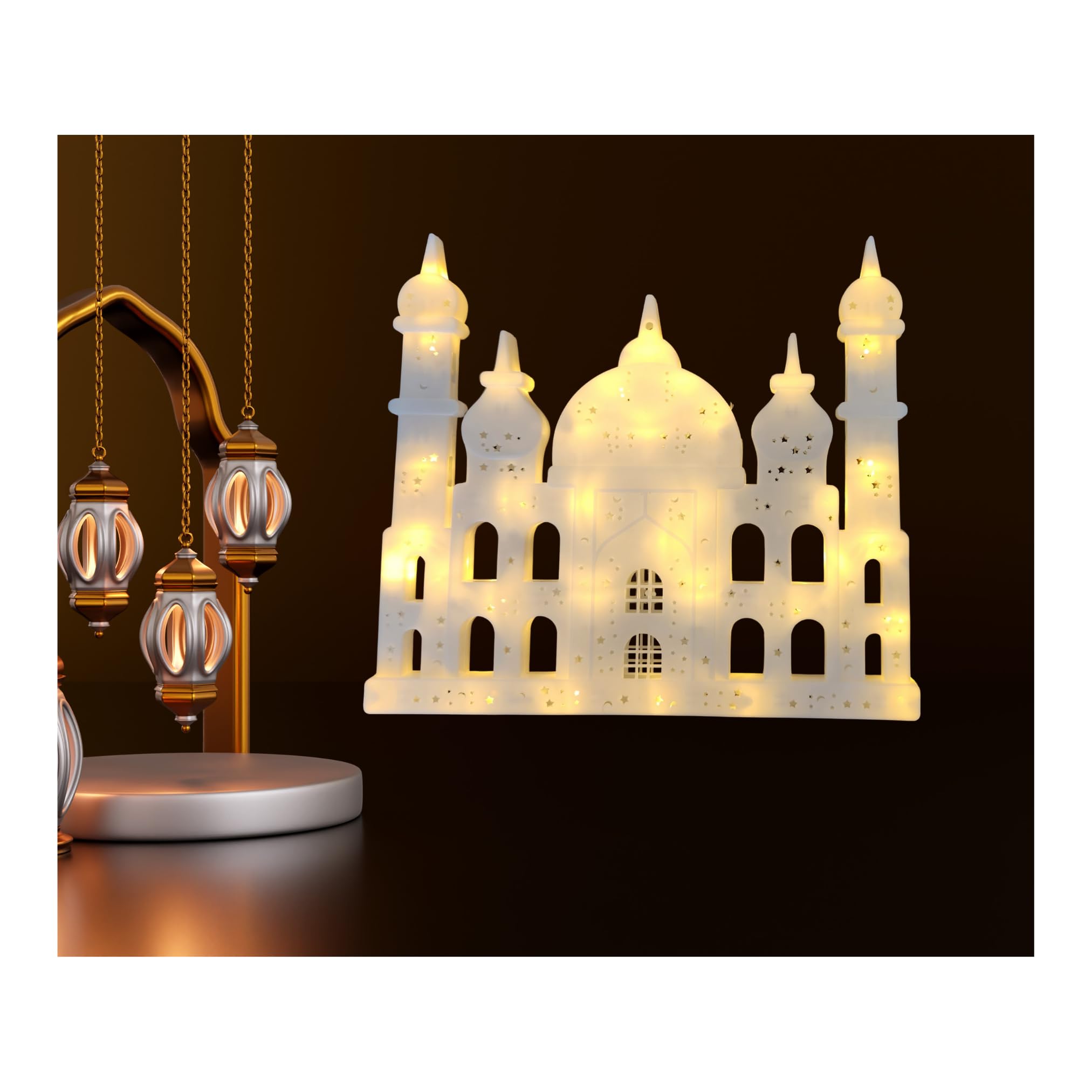 Generic Elegant Mosque Wall Lamp - Decorative Islamic Lighting, PF109
