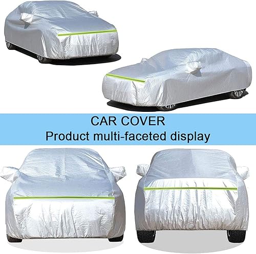 Miniatura 2 de NSIXLU Car Cover is Waterproof All-Weather, Wind, Snow, Ultraviolet Rays, Bird droppings, not Easy to Break, Safe Parking at Night, Compatible with