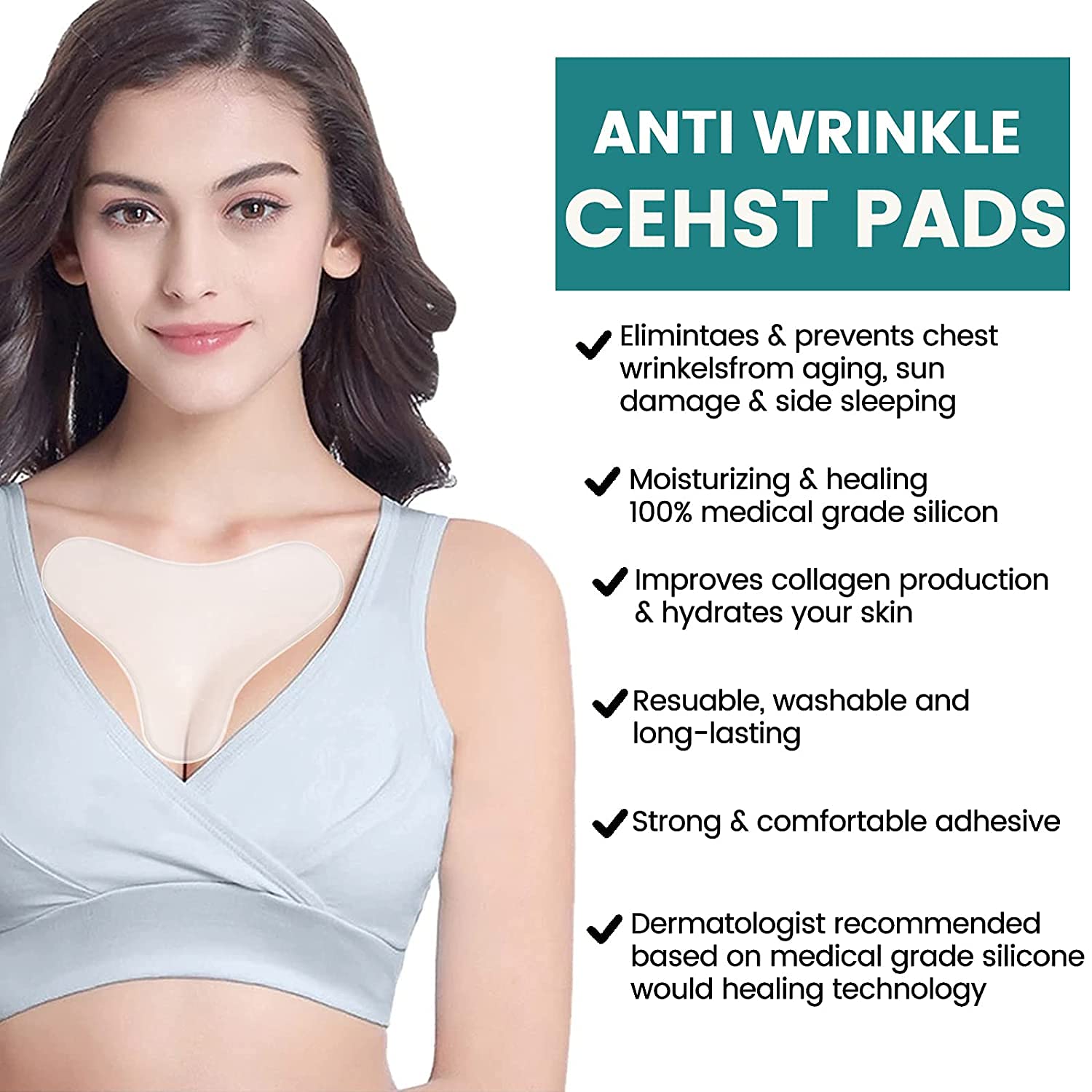 Muzooy Face Wrinkle Patches, 256 Face Anti-Wrinkle Patches for Smoothing Eyes Mouth or Forehead Wrinkles - Image 4
