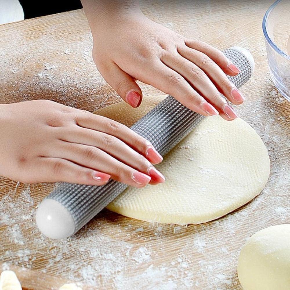 Embossing Rolling Pin for Baking Plastic Clay Roller