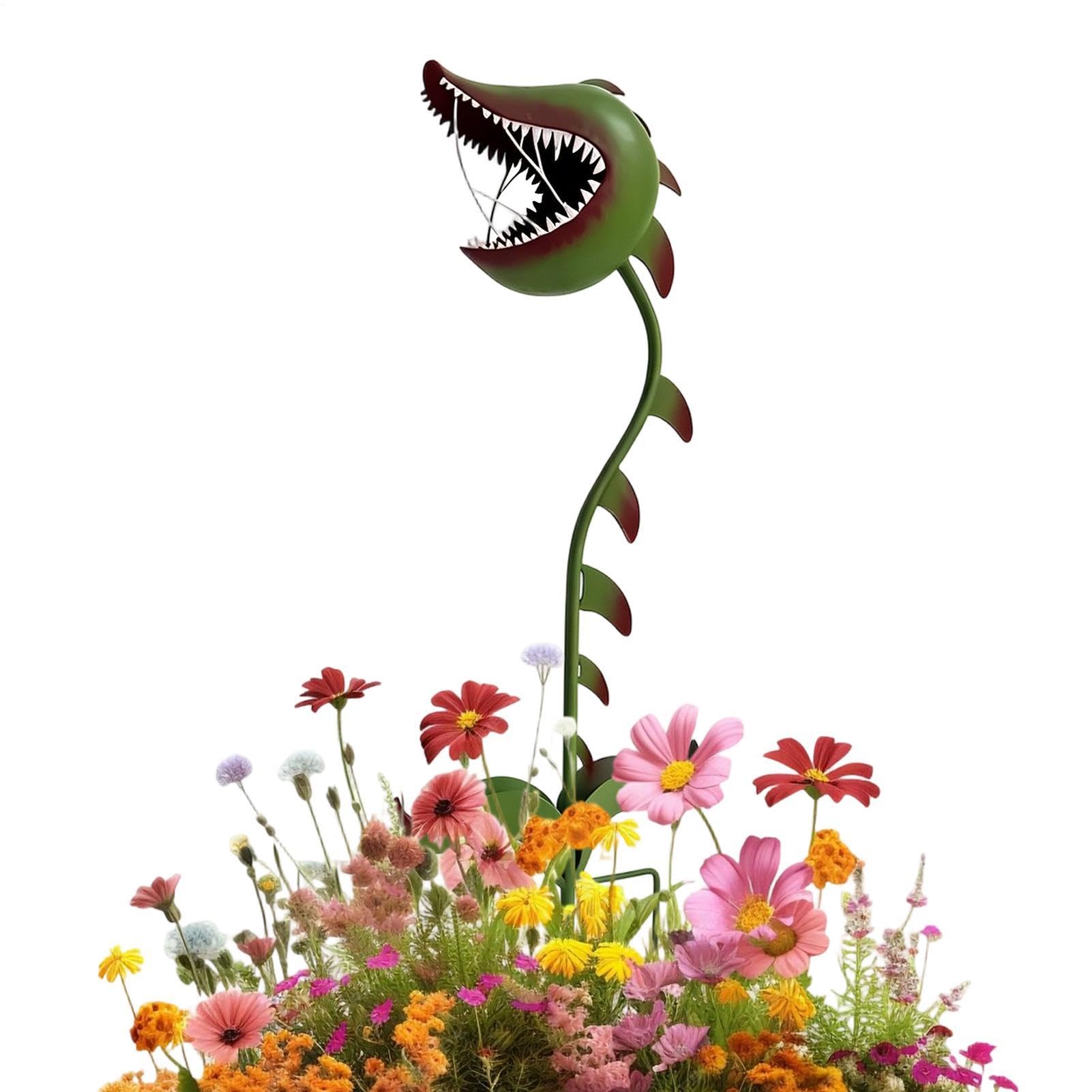 Fleurs en métal pour extérieur durables pour sublimer un parterre sans entretien