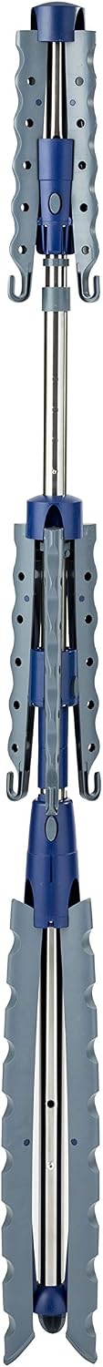 Honey-Can-Do DRY-06866 Drying Rack, Chrome/Blue