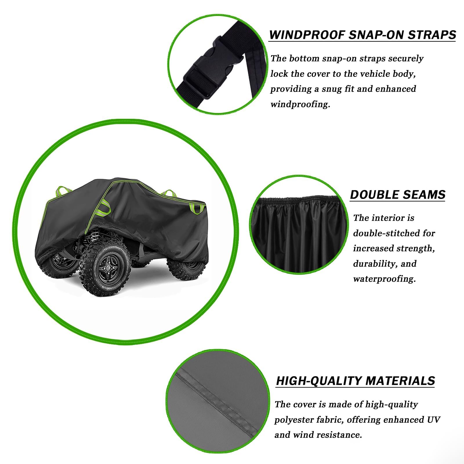 Funda para ATV para Segway Snarler AT5 S 2020-2026+