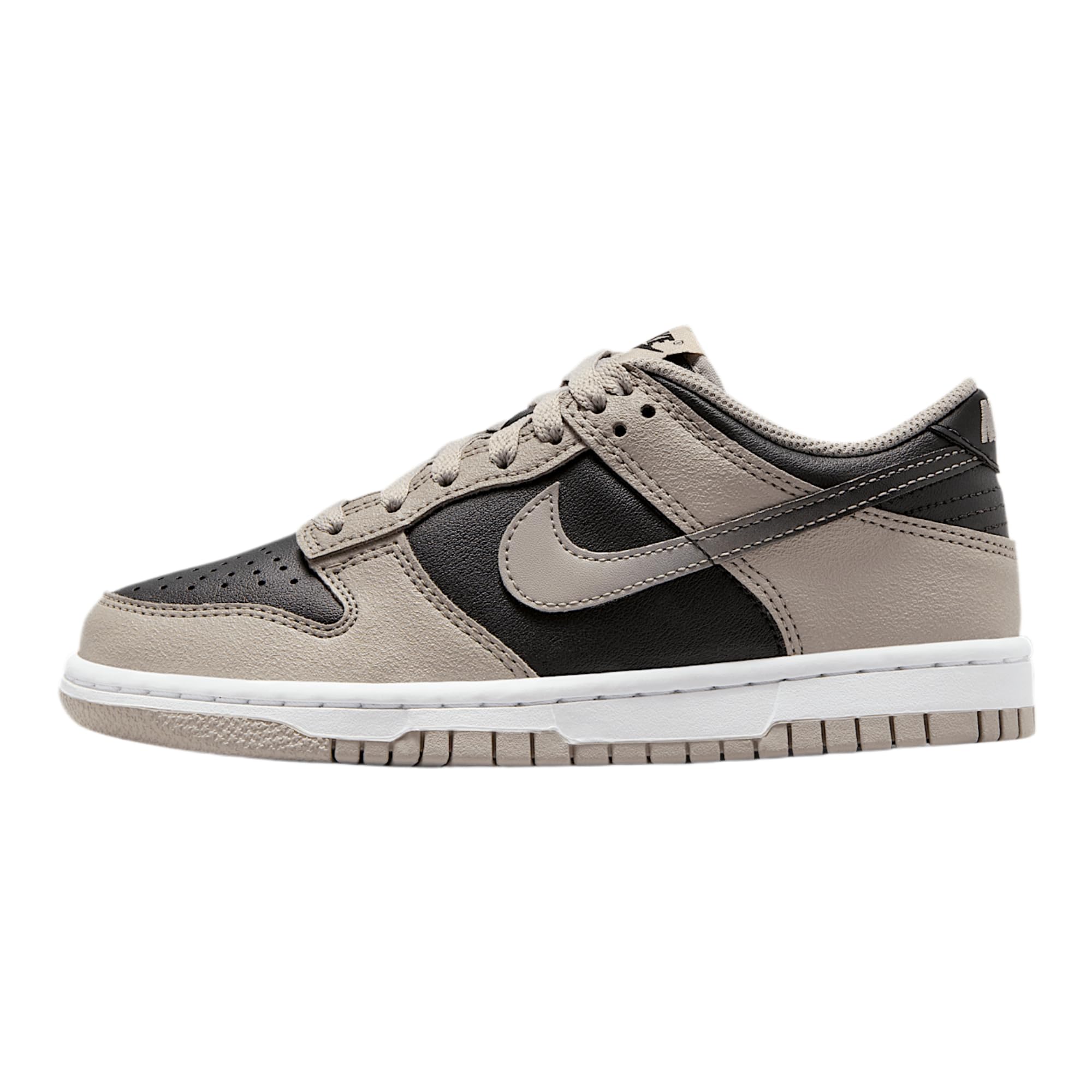 Nike Dunk Low Big Kids' Shoes (HV6363-009, College Grey/White/Black) Size 6.5