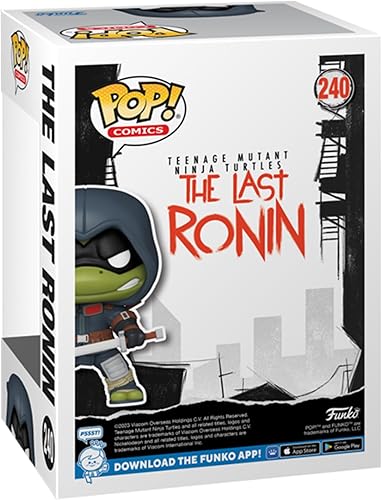 Miniatura 3 de Pop! Comics Teenage Mutant Ninja Turtles - Figura de vinilo The Last Ronin PX