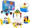 6 In 1 STEM Kits for Kids Crafts 6-8 8-12, Boys Gifts Toys for 6 7 8 Year Old Boy Birthday Gift Ideas, STEM Robotics Science Kits Activities Robot Building Age 8-10 9 10 11 12 13 14