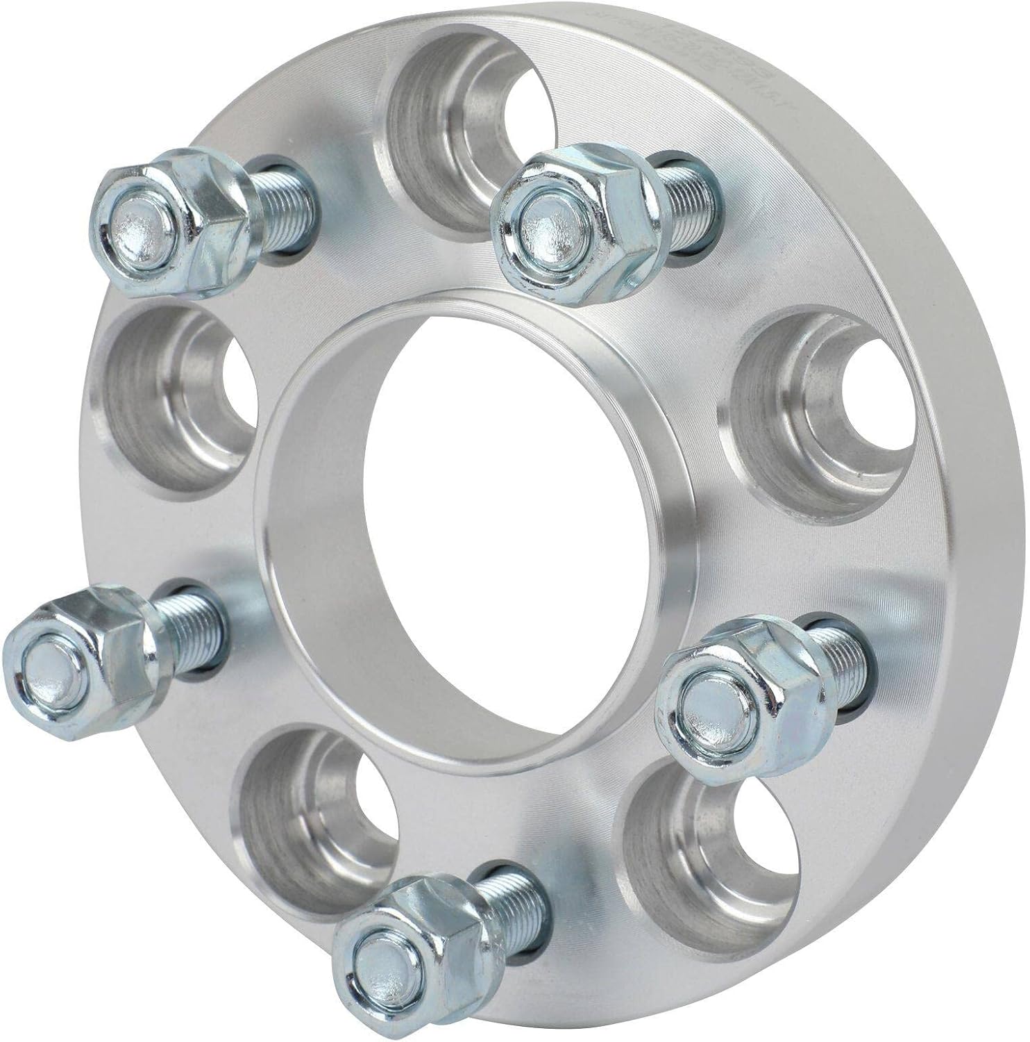 SCITOO 2Pcs Wheel Spacers 1 inch 5x115 Bore 70.3mm Studs 12x1.5 5 Lug Wheel Spacers Adapters Fit for for Chevrolet Equinox for Chevrolet for Malibu for Chevrolet Impala