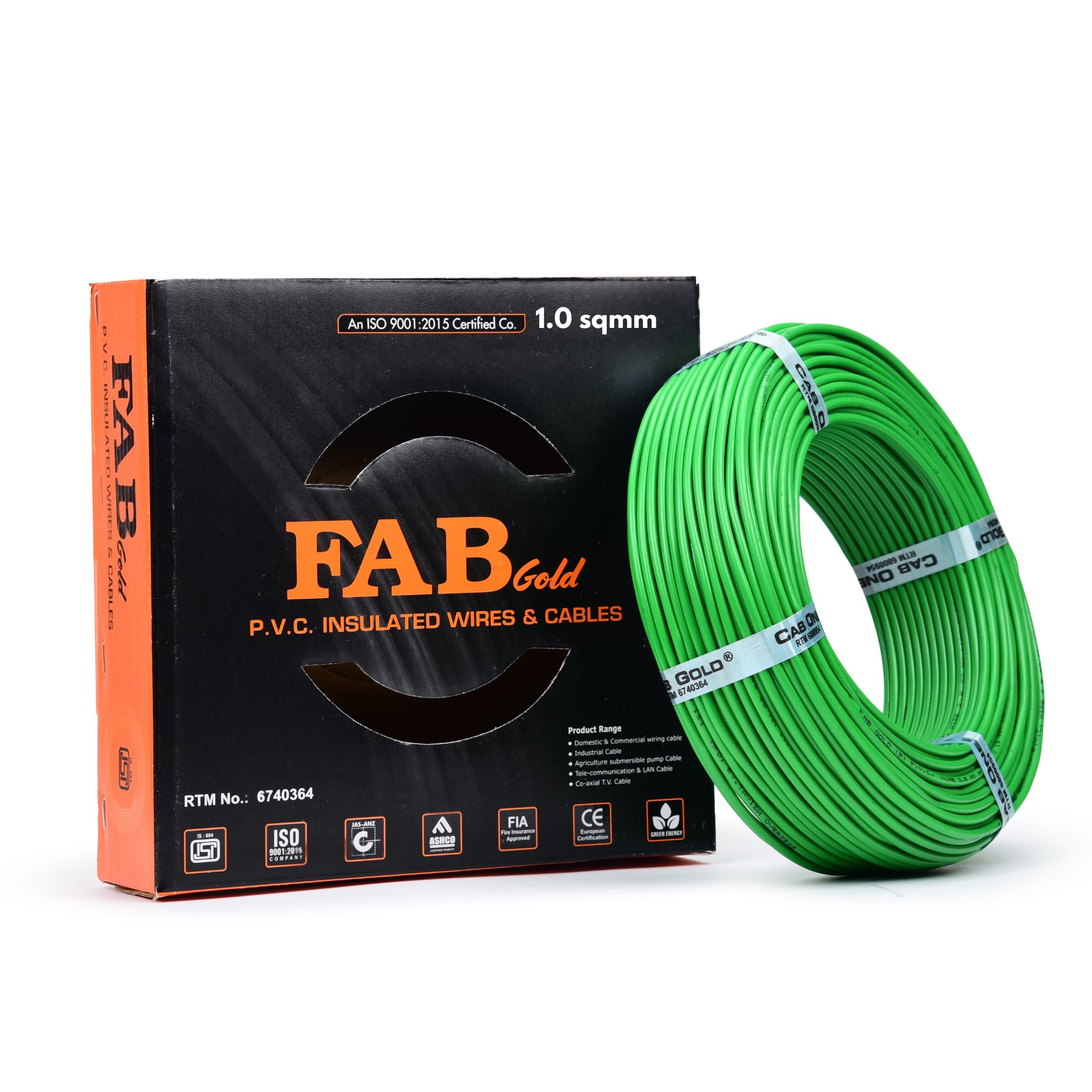 KRIPA Red Electrical Wire - 90m, FR PVC, Pest Protection -22