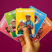 Vista 20 de QUOKKA OK Boomer - Juego familiar - Juegos de mesa para noche familiar - Juegos de cartas de trivia para adultos y niños - Divertido juego de fiesta