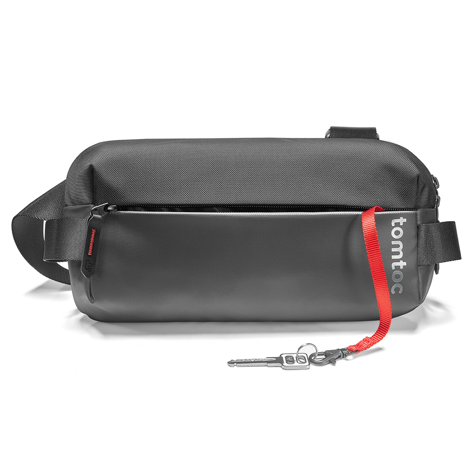 tomtoc EDC Sling Bag, Multifunzione Crossbody Borsa a Spalla Uomo Antifurto Impermeabile, Borsa a Tracolla Leggera per il Lavoro Trasporto Quotidiano, Viaggi, per iPad mini 7, 2025 Nuovi Switch 2