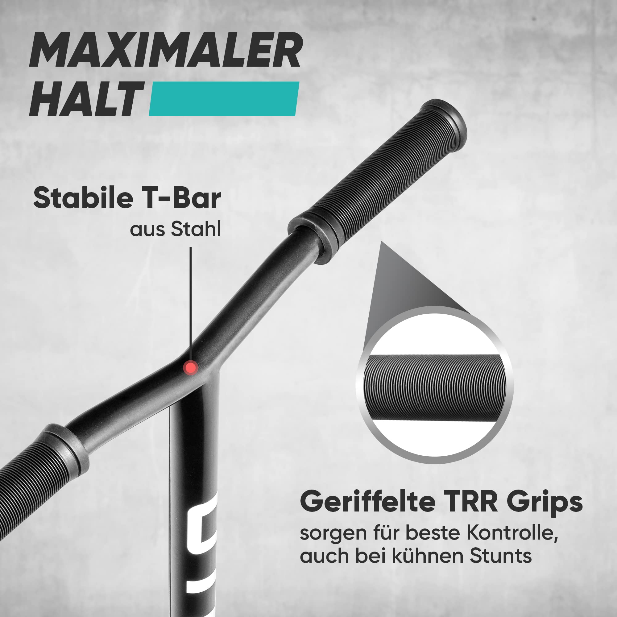 Apollo Stunt Scooter - Star Pro, eloxierter Profi Stuntroller, Kinder Scooter mit ABEC 9 Kugellagern, 100mm Wheels, Stunt Scooter auch für Erwachsene, Trick Roller für Teenies