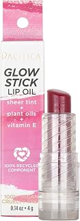 Pacifica Tiniter Lip Balm Oil – Crimson Crush Sheer Red Tint Hydrating Lip Balm Oil with Vitamin E, Moisturizing Glossy Shine, Vegan & Cruelty-Free