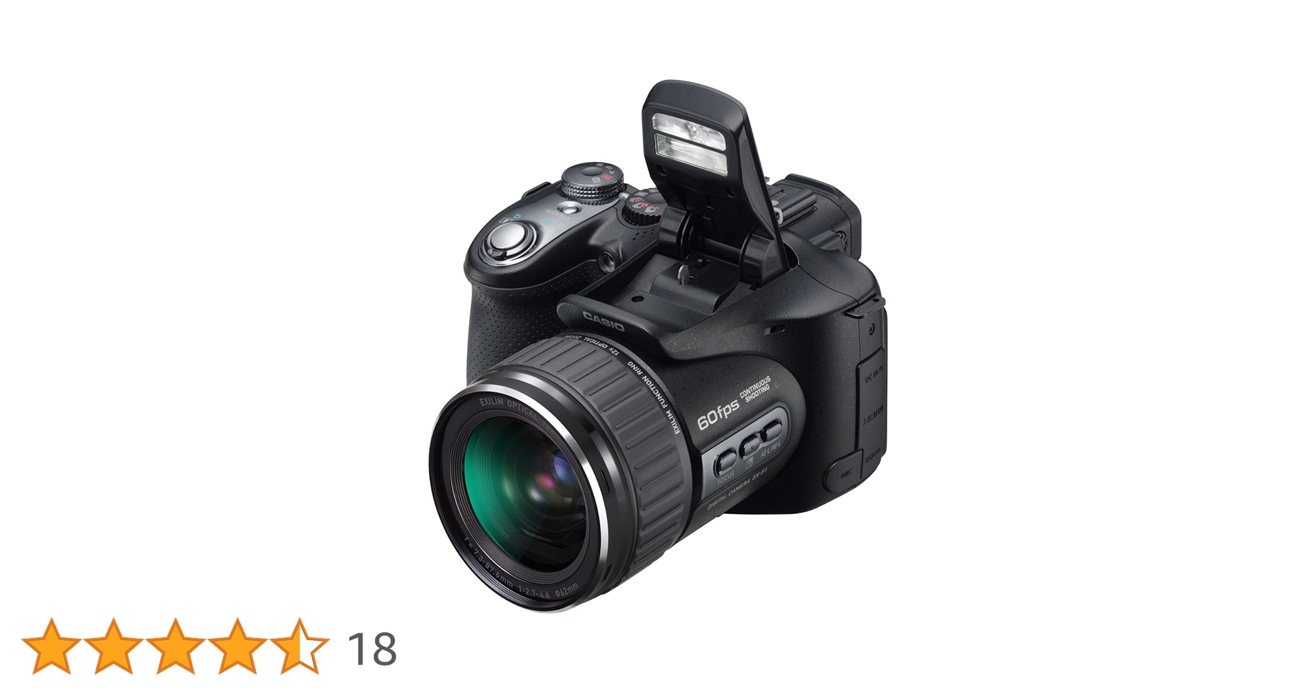 Amazon Canada: Casio Exilim Pro EX-F1 Digital Camera, 6.0 MP