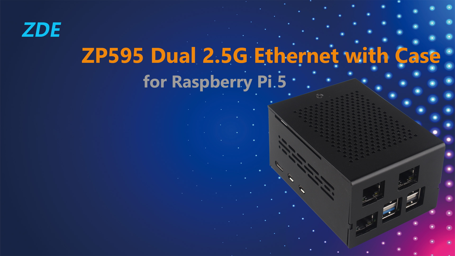 Amazon.com: ZDE ZP595 PCIe to Dual 2.5G Ethernet Port HAT