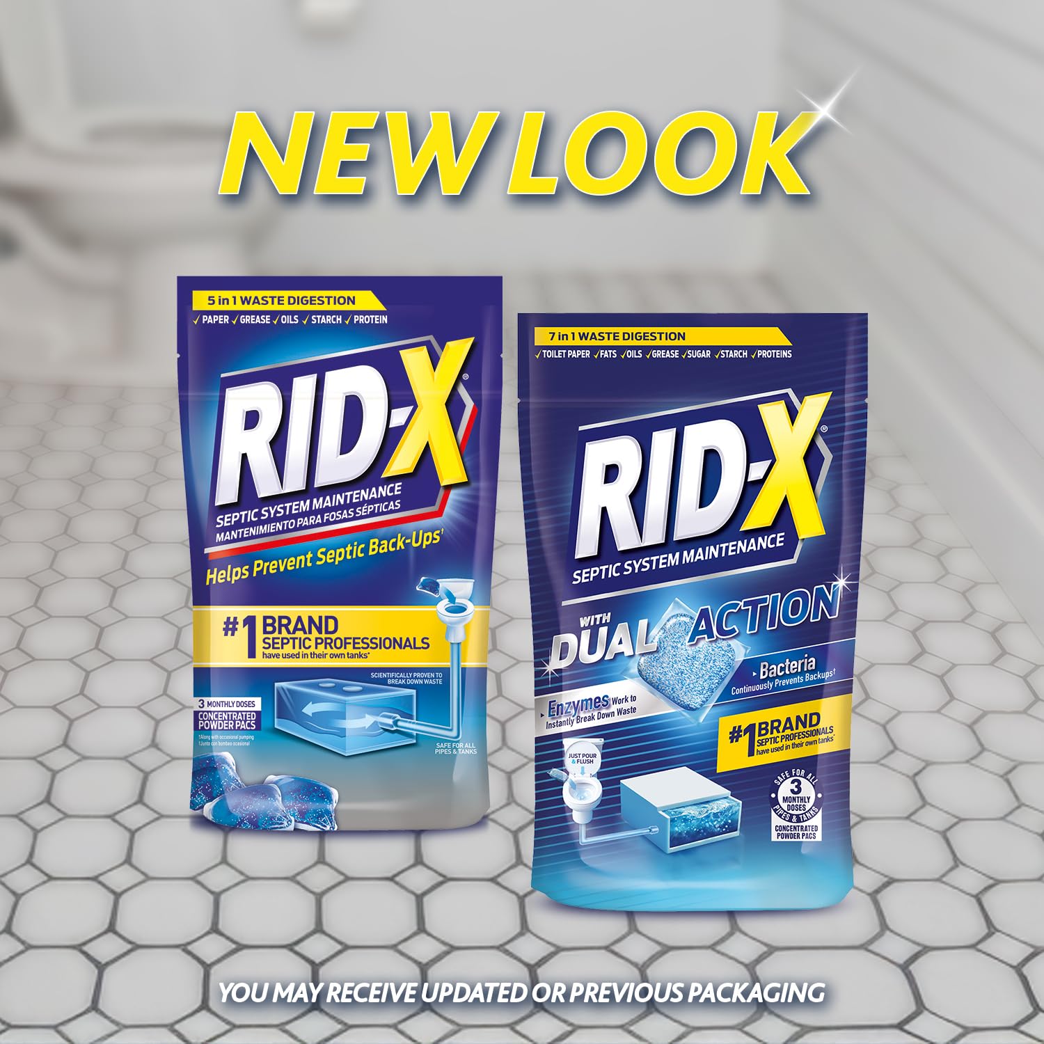 Rid-X Septic Tank Treatment - Prevent Backups -6