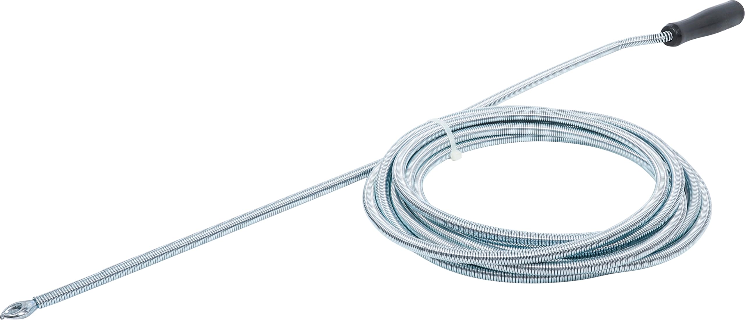 BGS DIY 1992 Pipe Cleaning Spiral, 5 m, 20 mm Head, 10 mm Coil, with Handle