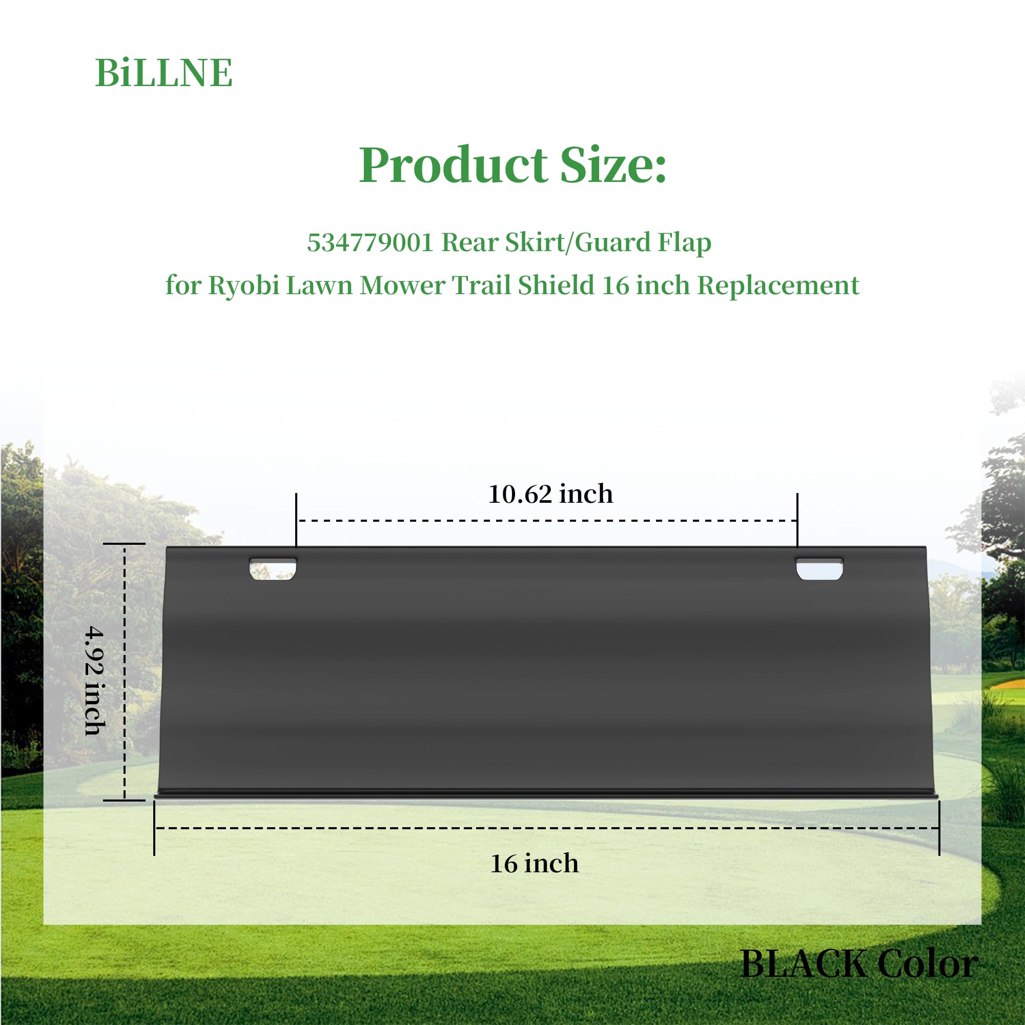 Rear Skirt Ryobi Ry40lm03 Ryobi Lawn Mower Back Flap 534779001